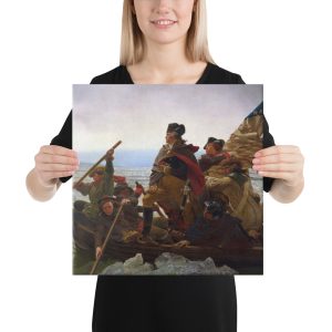 Washington Crossing The Delaware Canvas Print