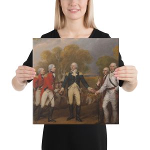 Victory At Saratoga Canvas Print