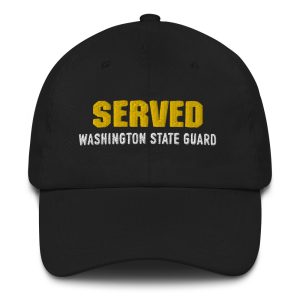 Washington State Guard Served Cap