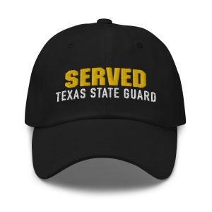 Texas State Guard Served Cap