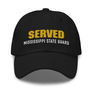 Mississippi State Guard Served Cap