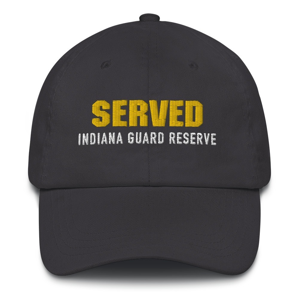 Indiana Guard Reserve Served Cap - Image 4