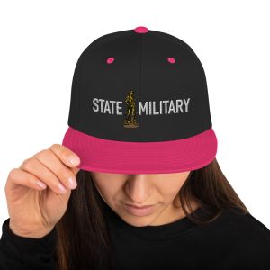 State Military Snapback Hat