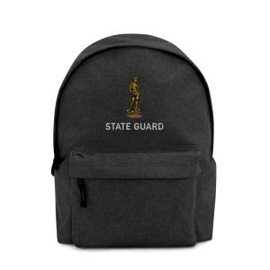 State Guard Embroidered Backpack