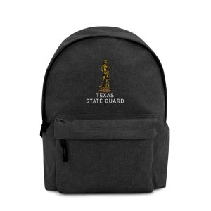 Texas State Guard Embroidered Backpack
