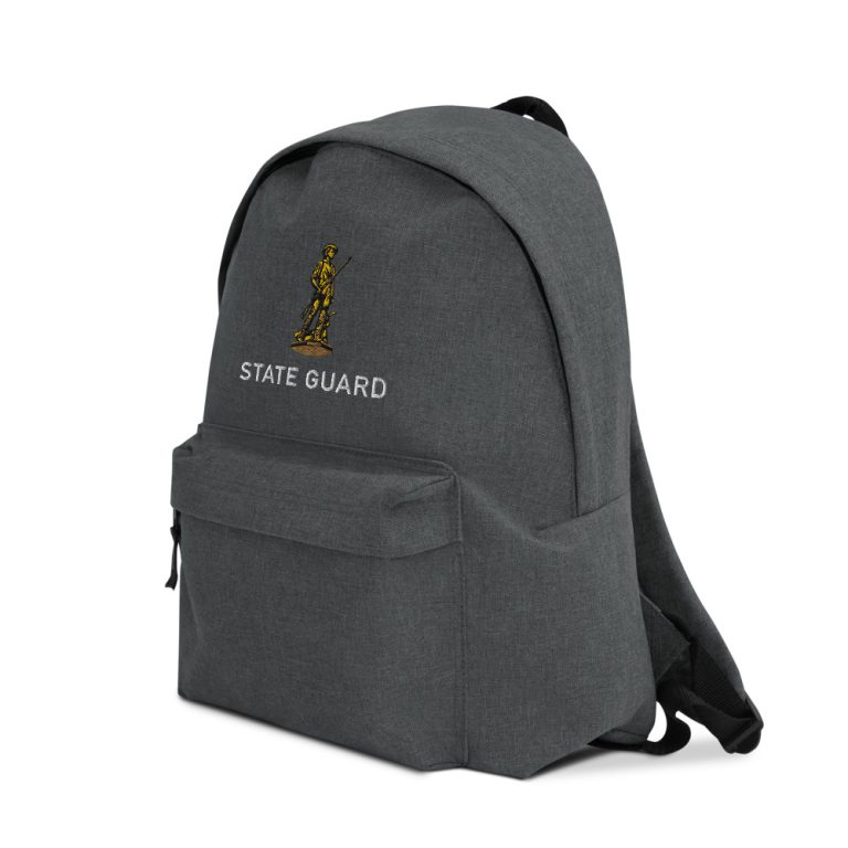 State Guard Embroidered Backpack – The State Defense Force Online Store