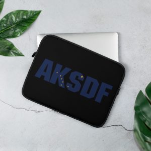 Alaska State Defense Force 'Our Colors' Laptop Sleeve