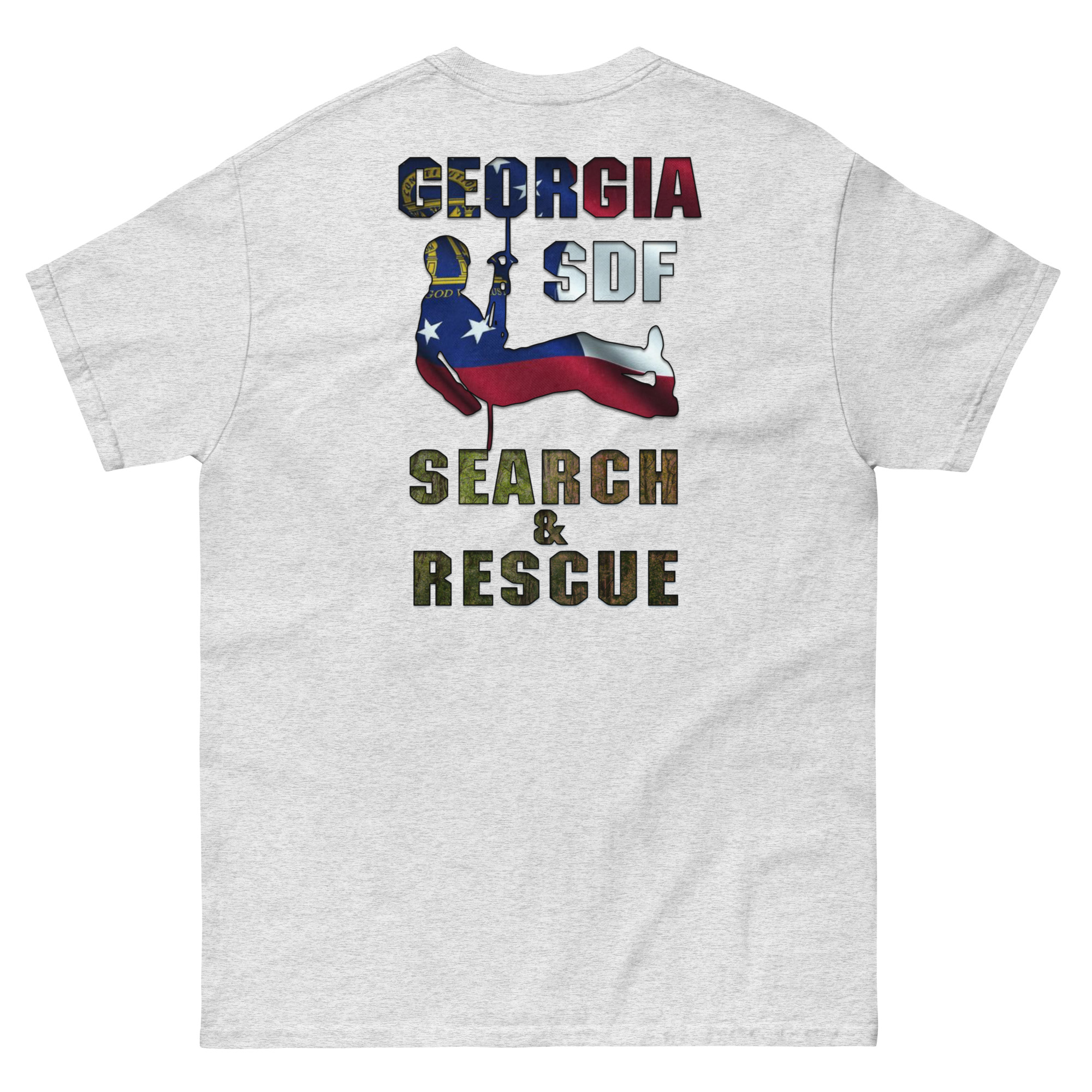 Georgia State Defense Force SAR Rappel T-Shirt - Image 8