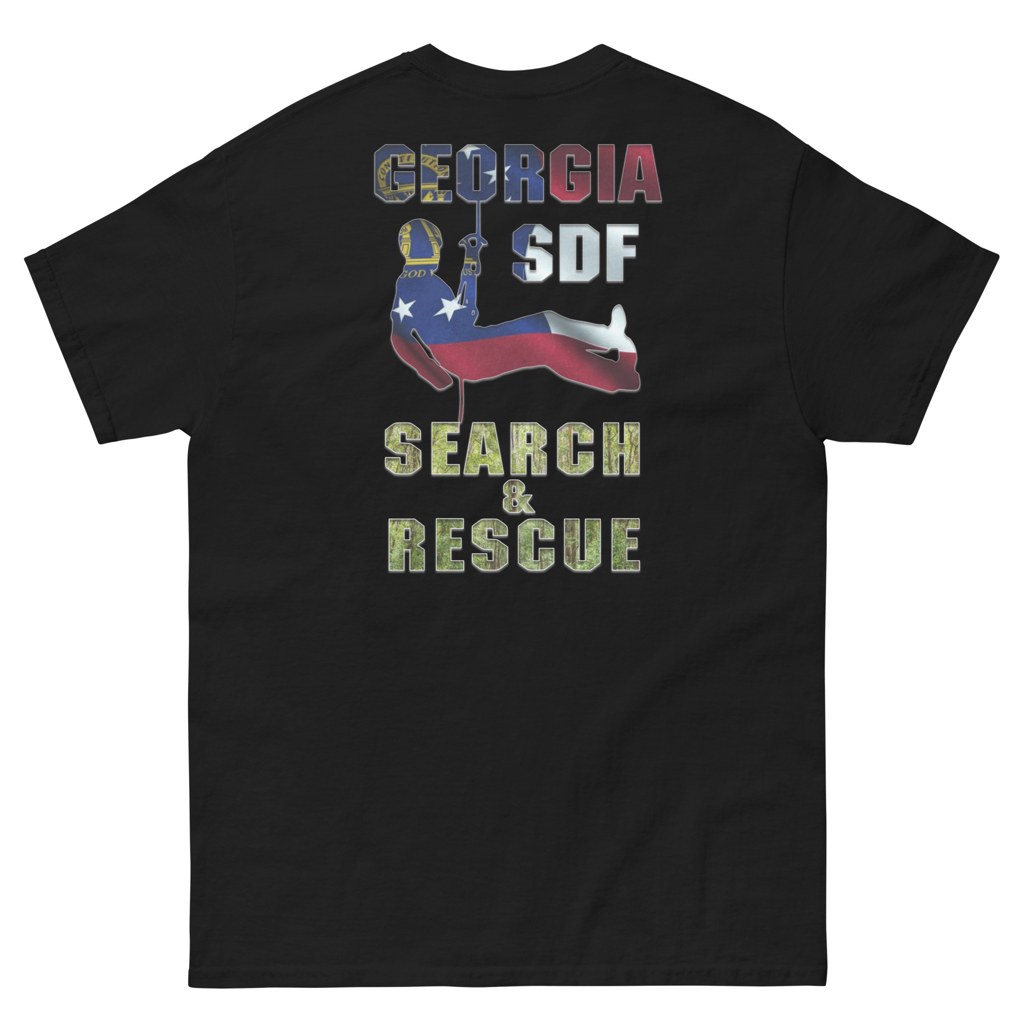 Georgia State Defense Force SAR Rappel T-Shirt - Image 14