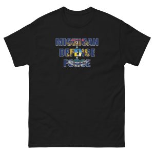 Michigan Defense Force Flag T-Shirt