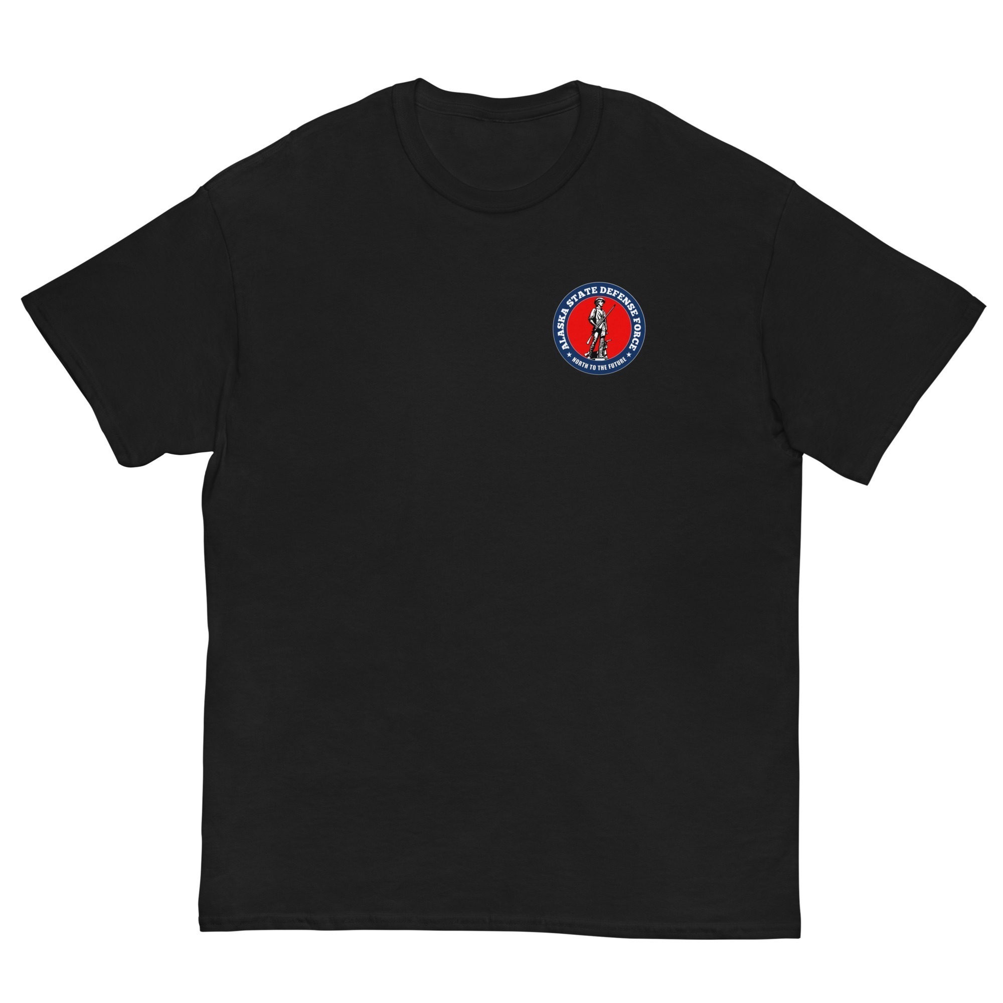 Alaska State Defense Force Bold Minuteman T-Shirt