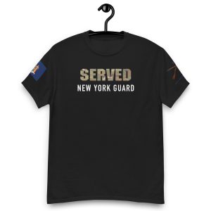 New York Guard SERVED T-Shirt With Cross Rifles
