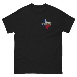 Texas State Guard With State Flag T-Shirt