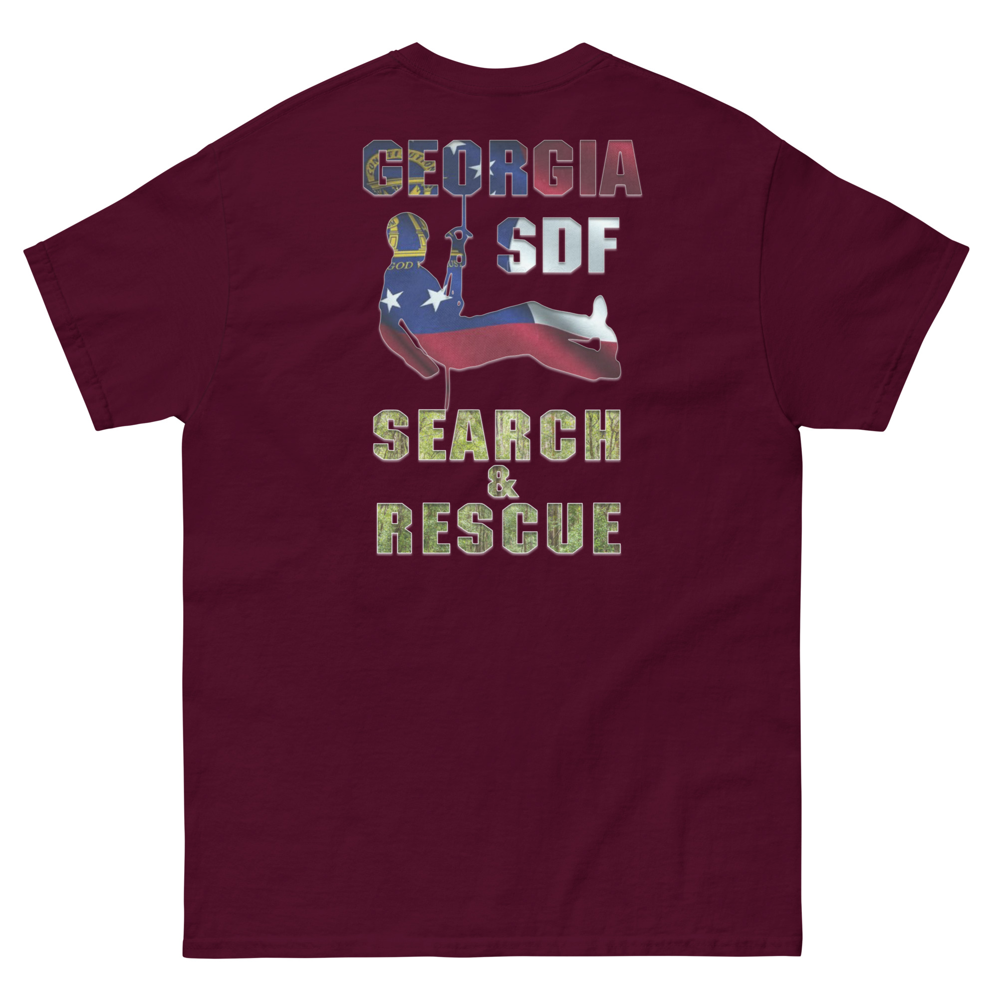Georgia State Defense Force SAR Rappel T-Shirt - Image 13