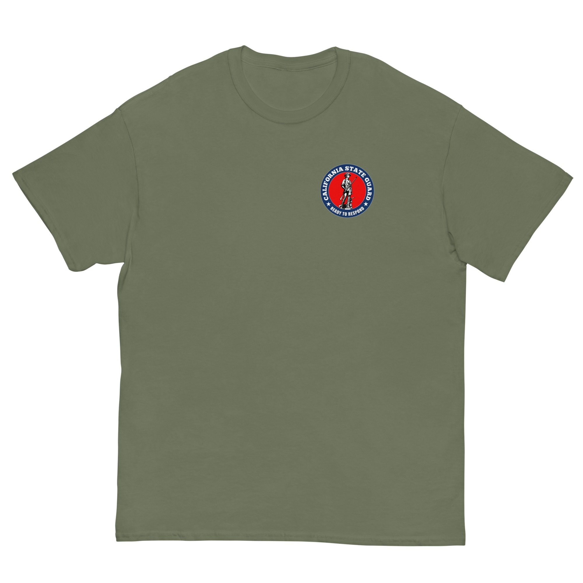 California State Guard Bold Minuteman T-Shirt - Image 5