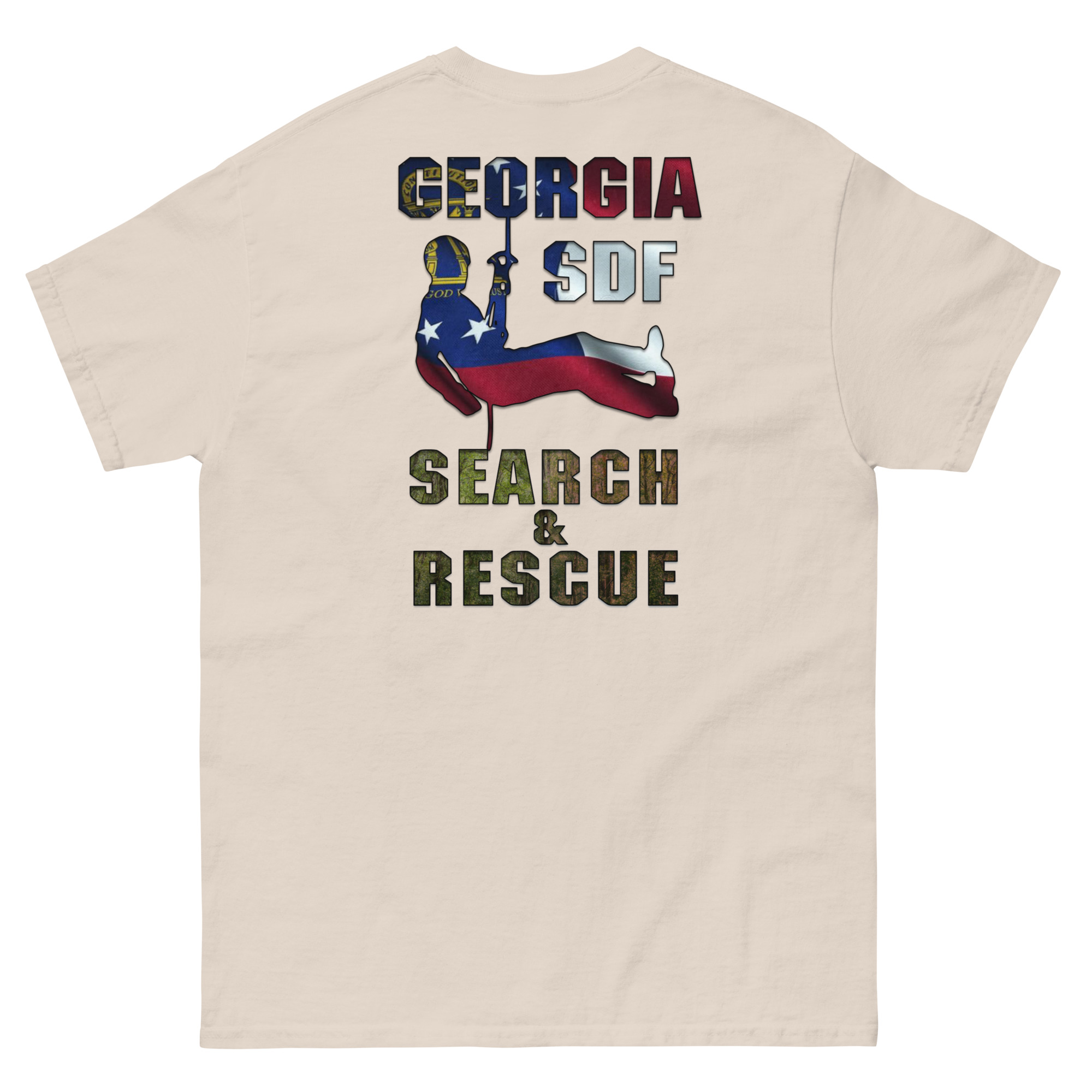 Georgia State Defense Force SAR Rappel T-Shirt - Image 6