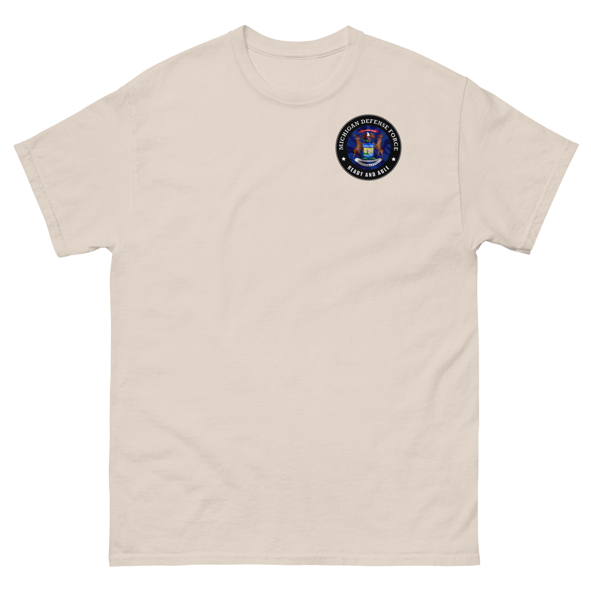 Michigan Defense Force 'Ready and Able' T-Shirt - Image 5