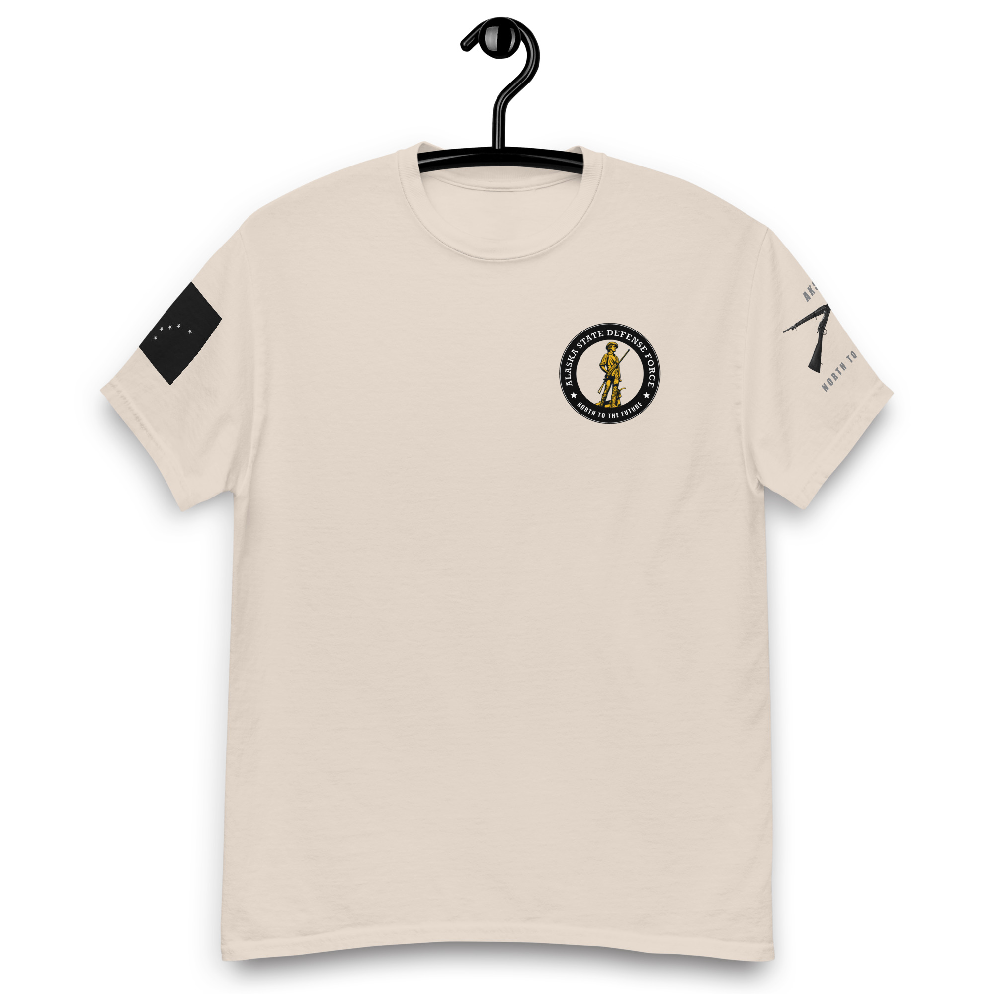 Alaska State Defense Force Cross-Rifles T-Shirt - Image 4