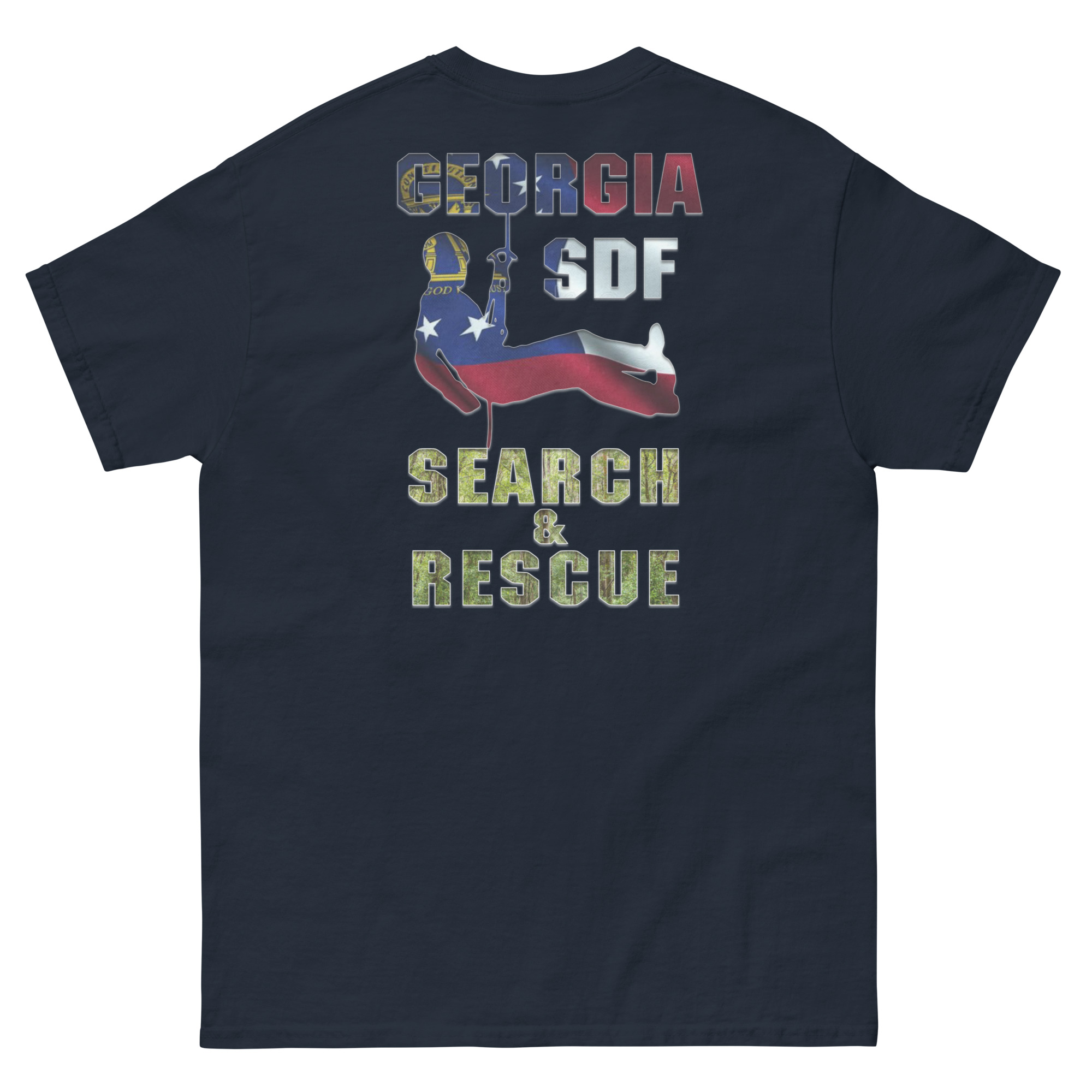 Georgia State Defense Force SAR Rappel T-Shirt - Image 16