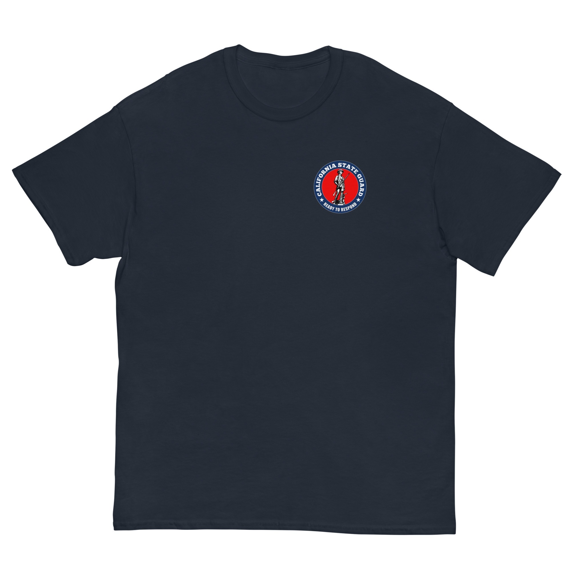 California State Guard Bold Minuteman T-Shirt - Image 2