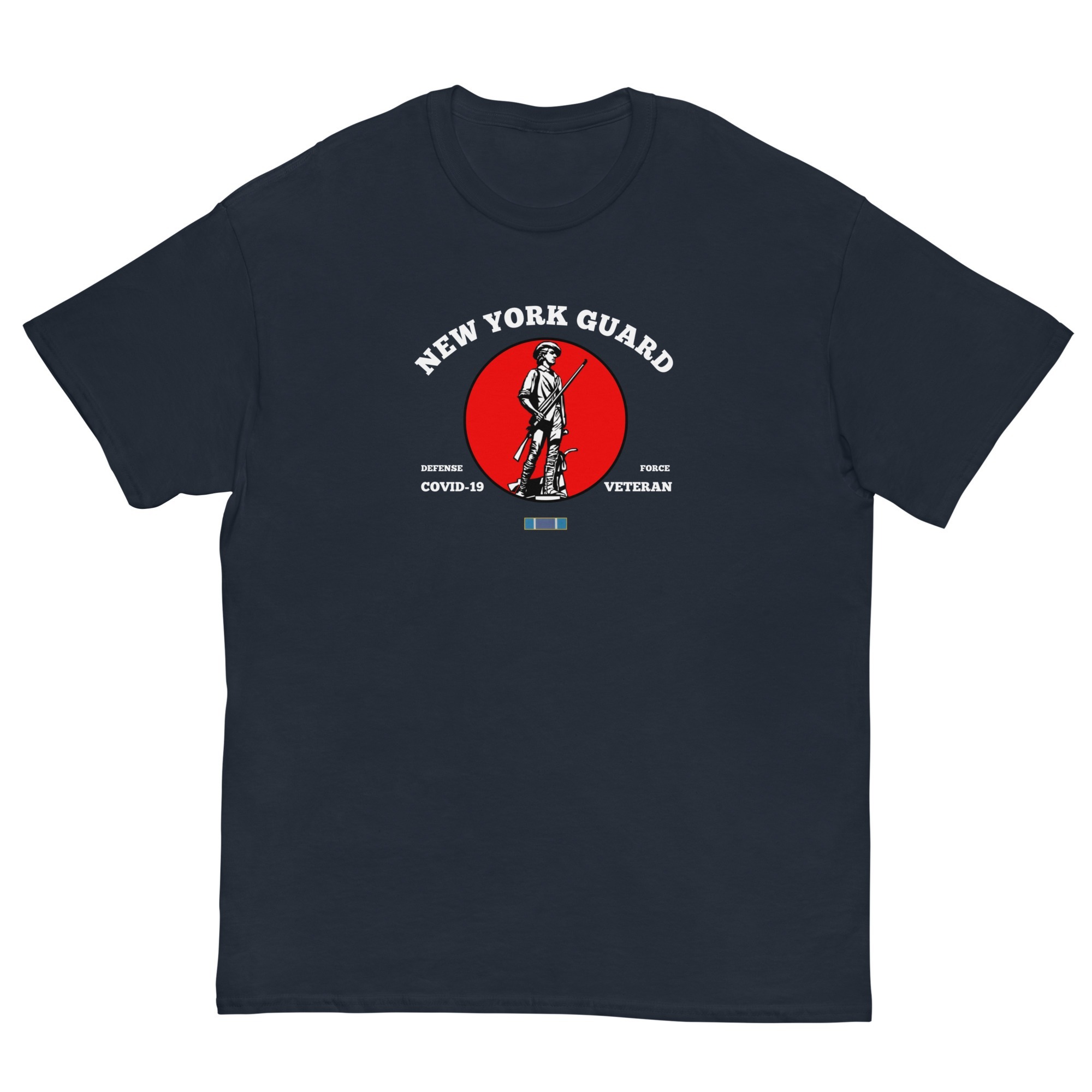 New York Guard Pandemic Response Ribbon T-Shirt - Image 2