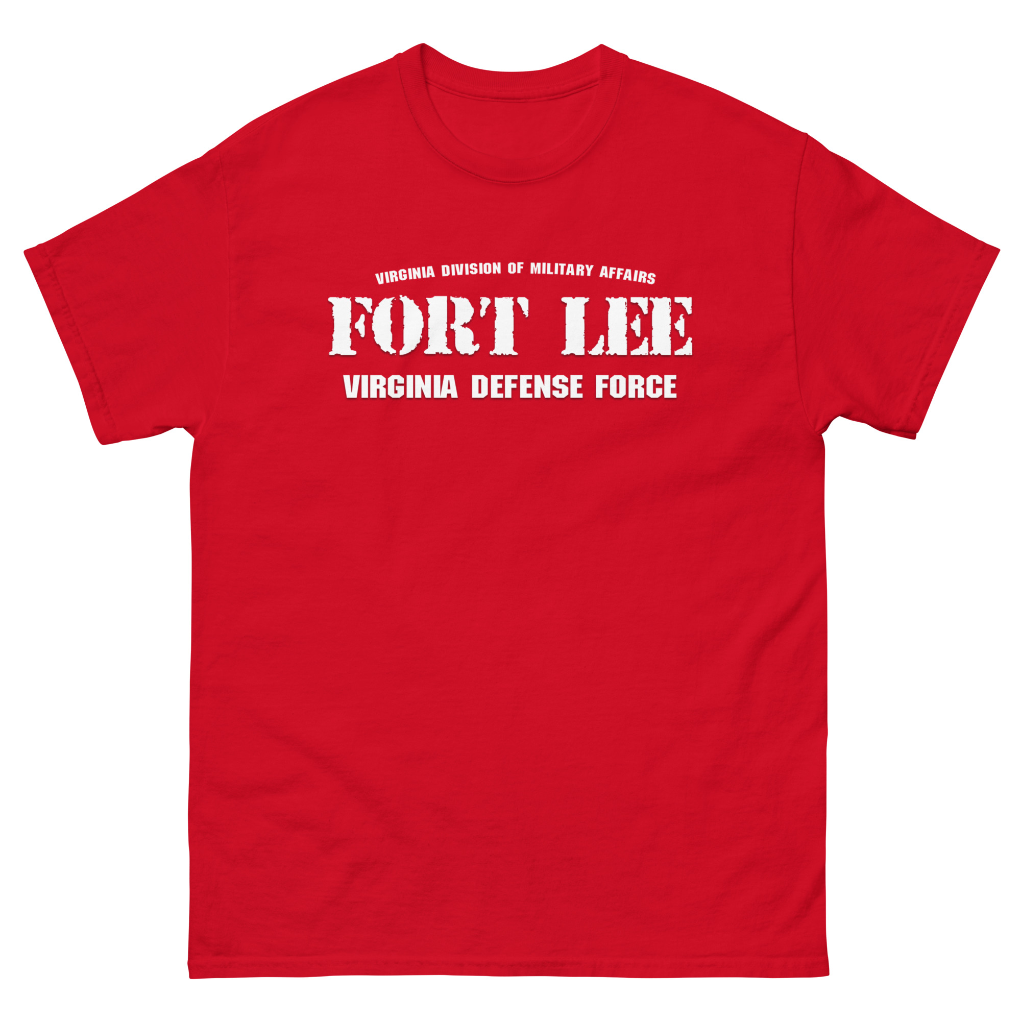 Virginia Defense Force Fort Lee T-Shirt - Image 3