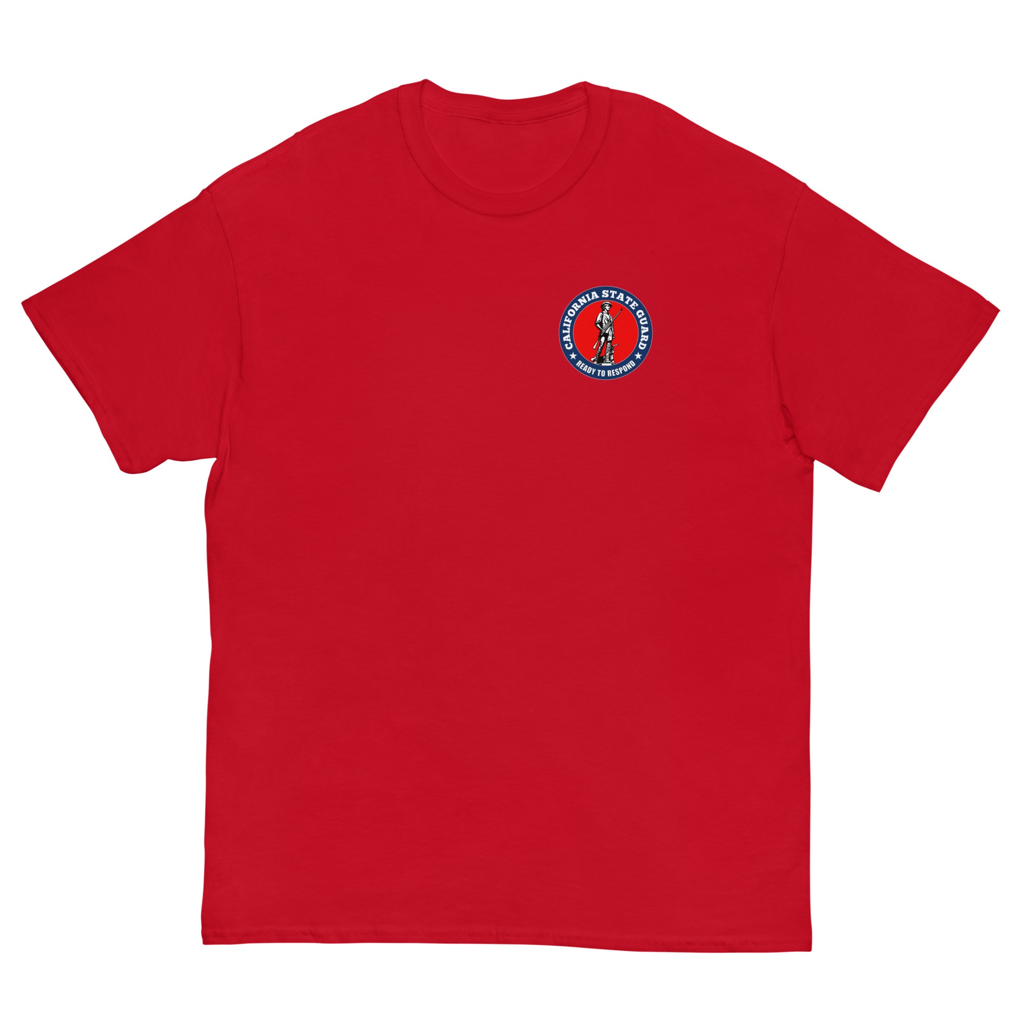 California State Guard Bold Minuteman T-Shirt - Image 3