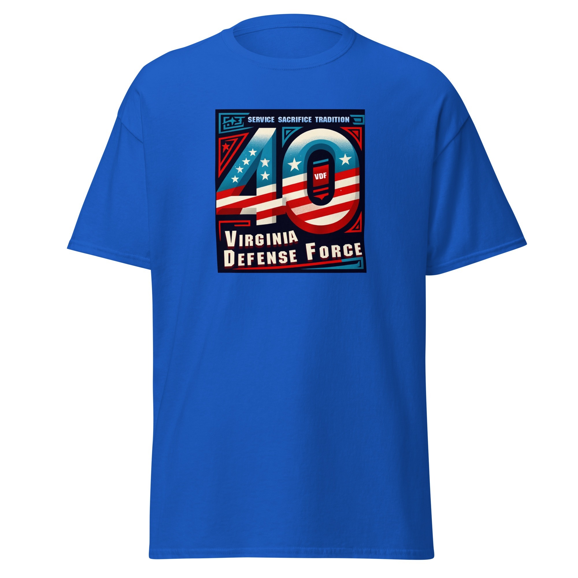 Virginia Defense Force 40th Anniversary T-Shirt - Image 6