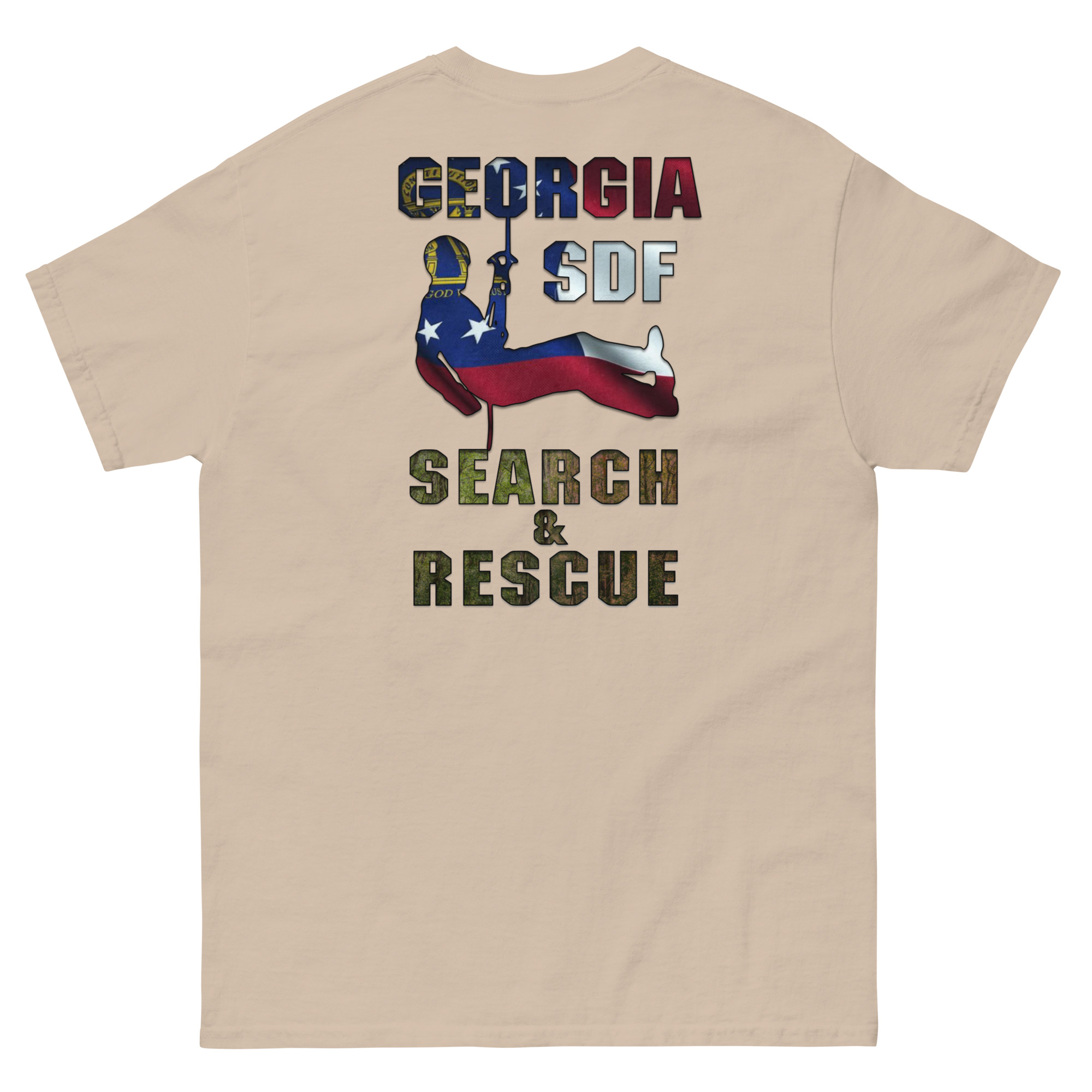Georgia State Defense Force SAR Rappel T-Shirt - Image 4