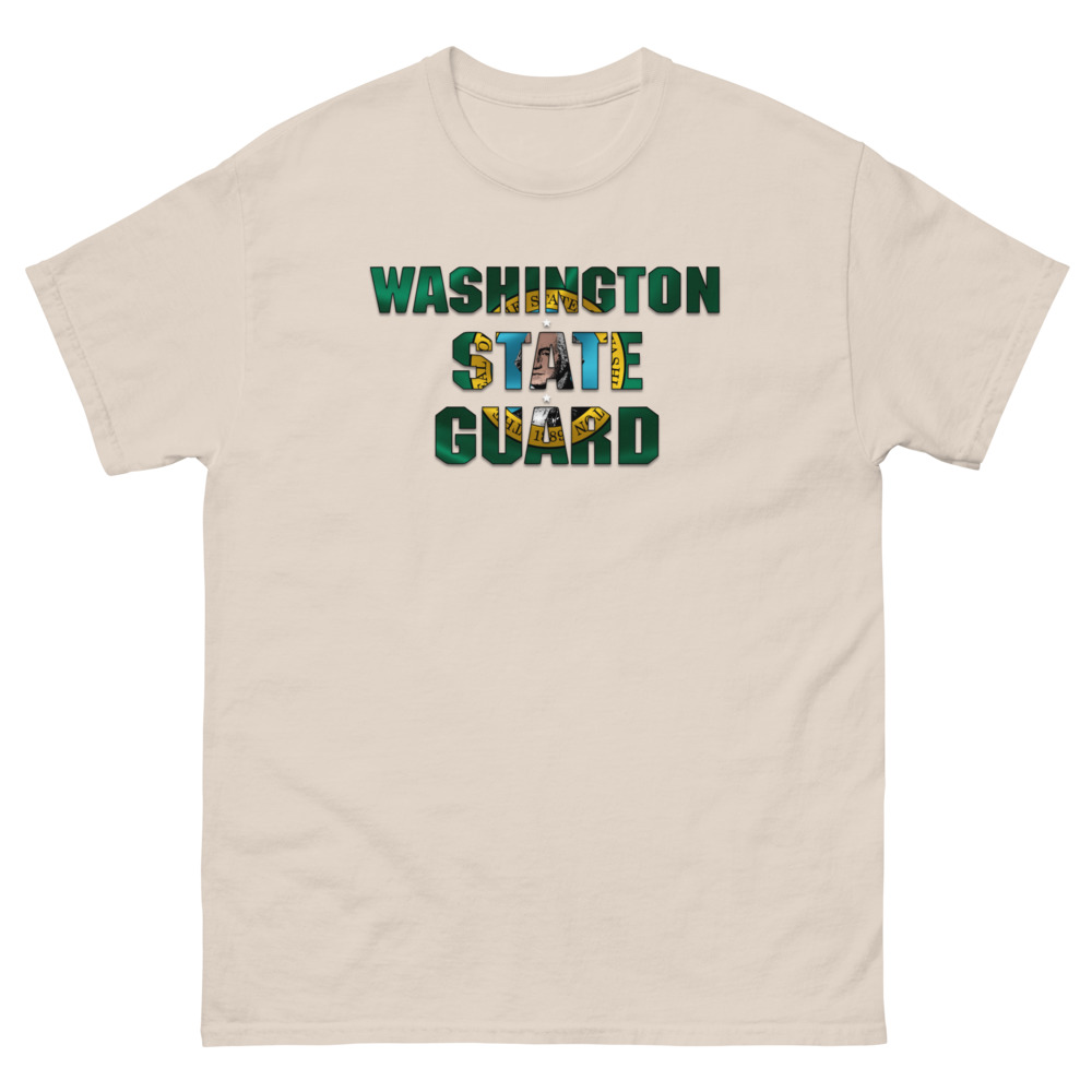 Washington State Guard Flag T-Shirt - Image 5