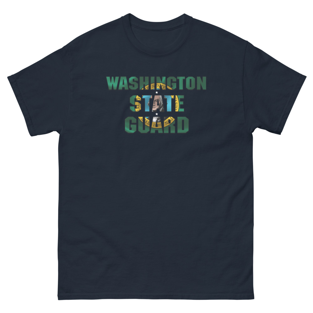 Washington State Guard Flag T-Shirt - Image 3