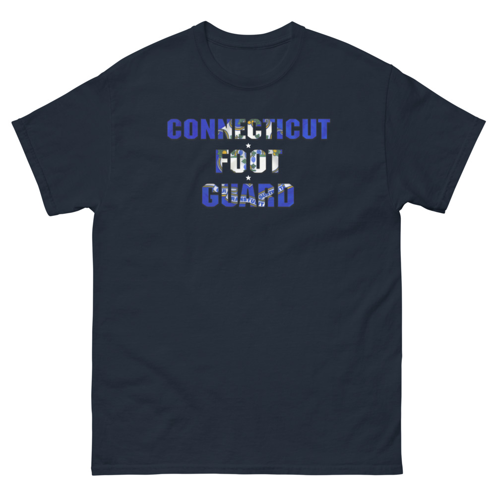 Connecticut Foot Guard Flag T-Shirt - Image 3
