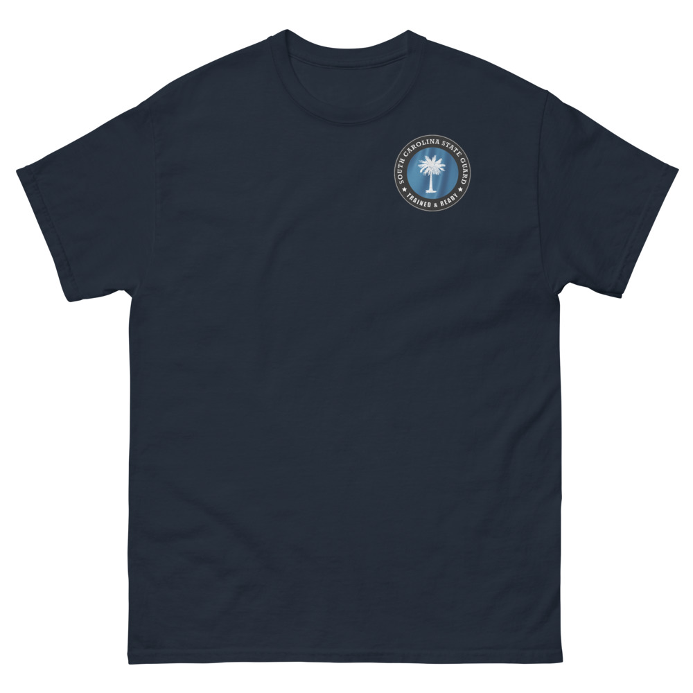 South Carolina State Guard 'Trained & Ready' T-Shirt - Image 2