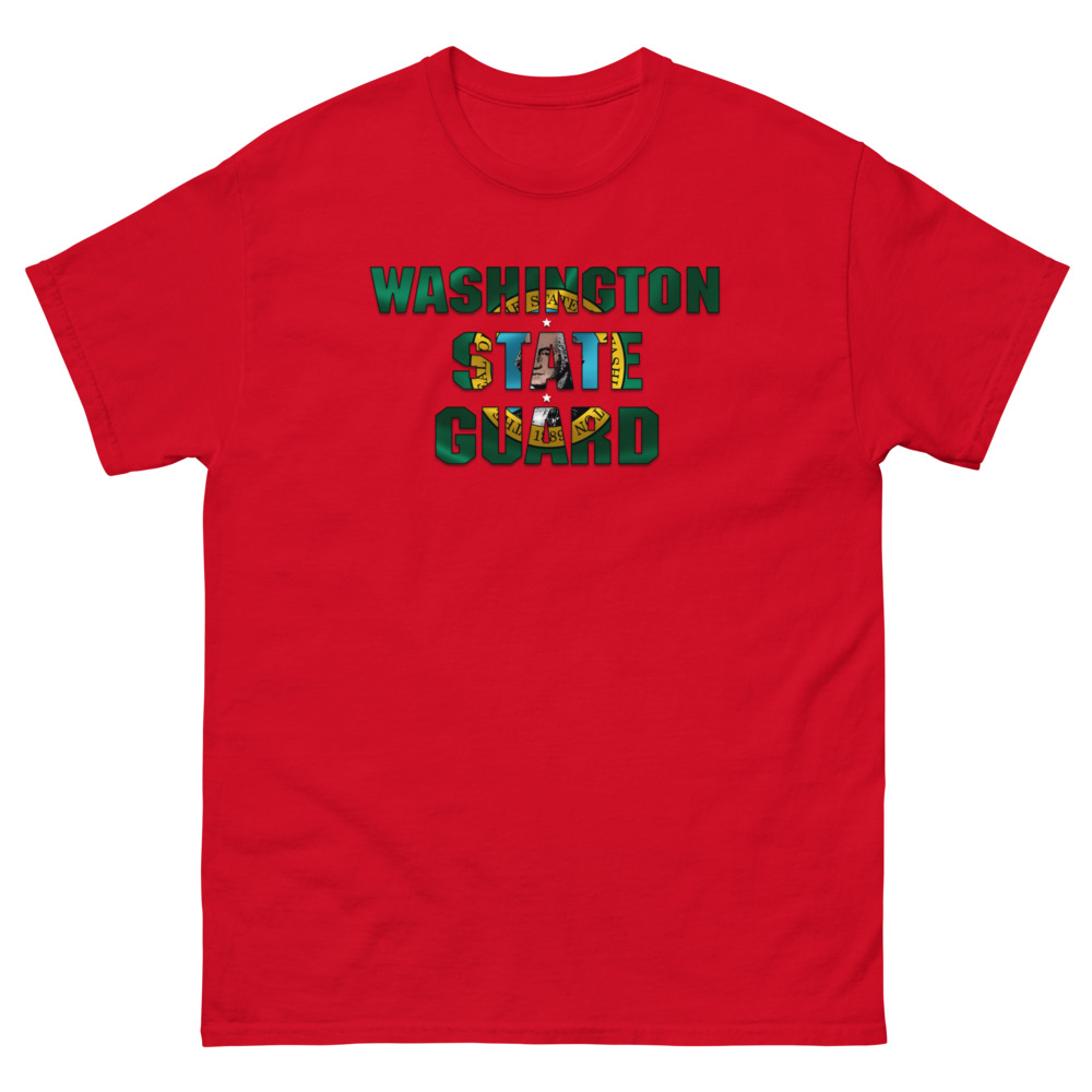 Washington State Guard Flag T-Shirt - Image 4