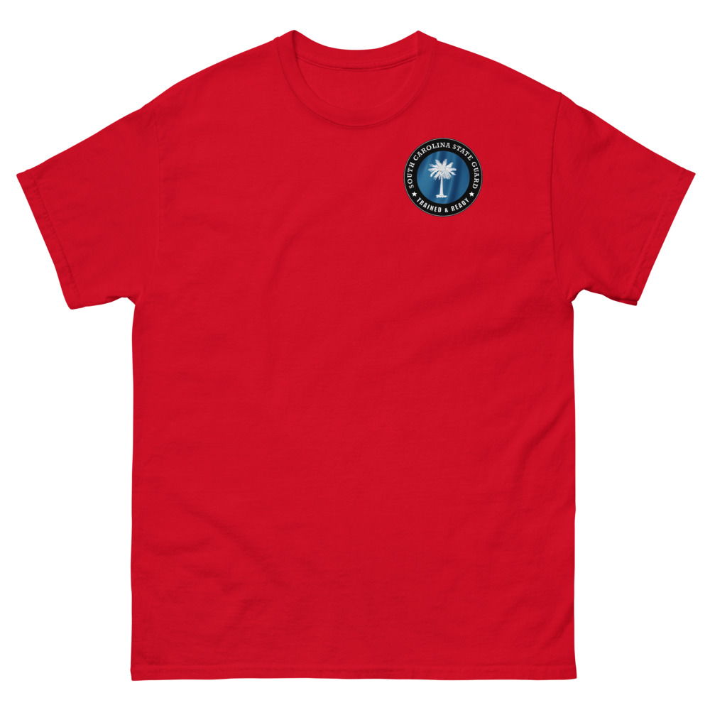 South Carolina State Guard 'Trained & Ready' T-Shirt - Image 3