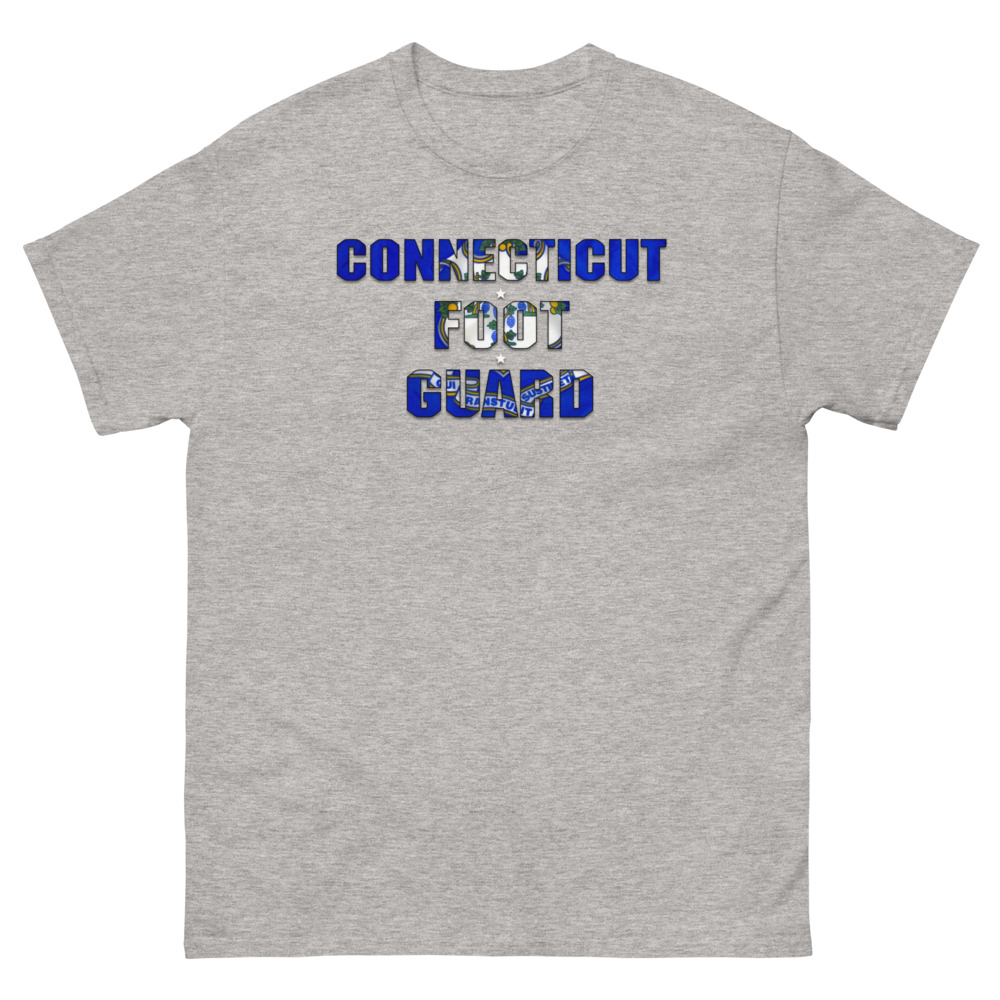 Connecticut Foot Guard Flag T-Shirt - Image 5