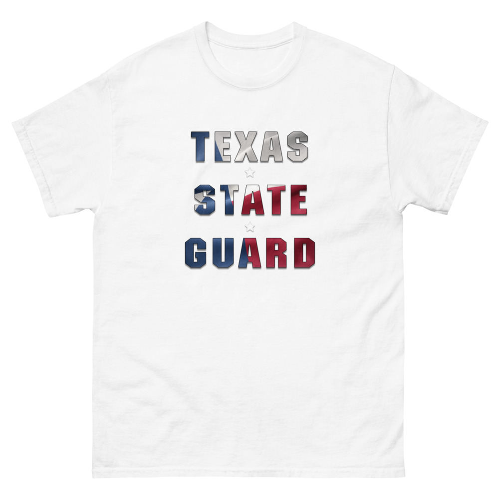 Texas State Guard Flag T-Shirt - Image 5