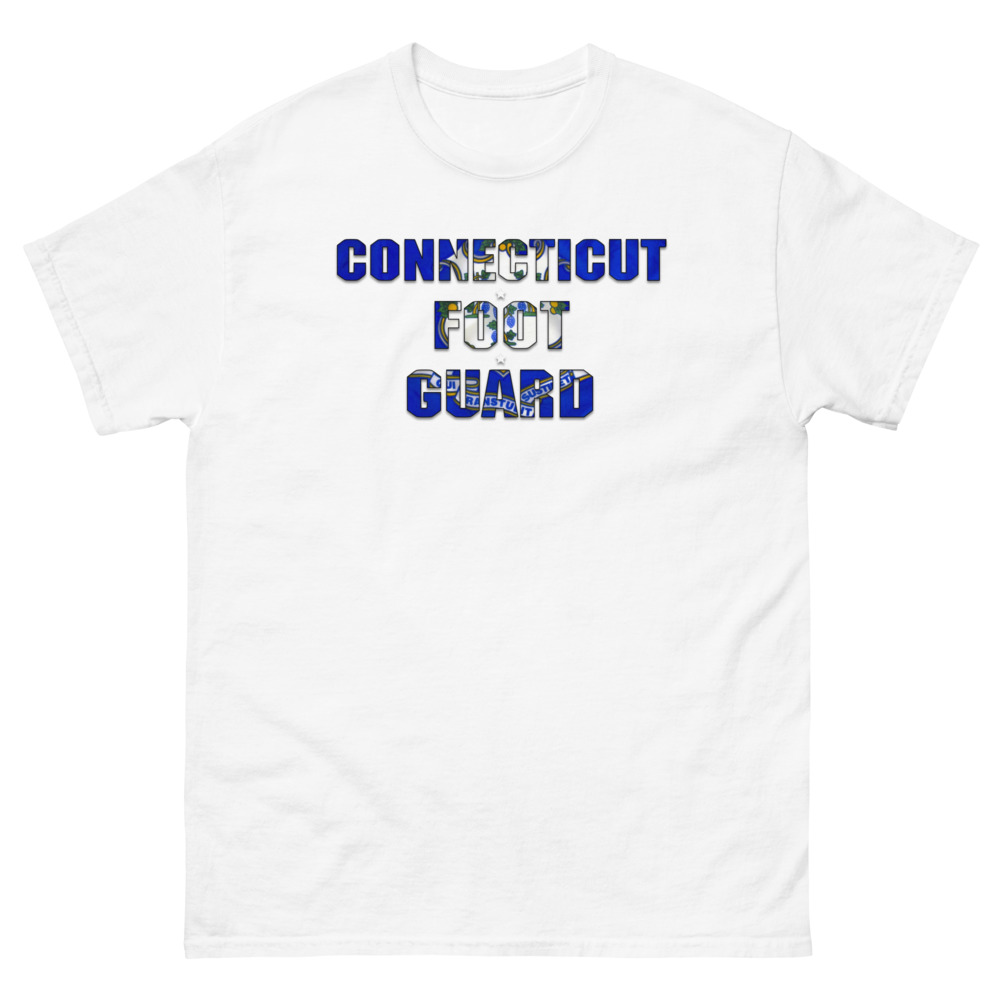 Connecticut Foot Guard Flag T-Shirt - Image 6