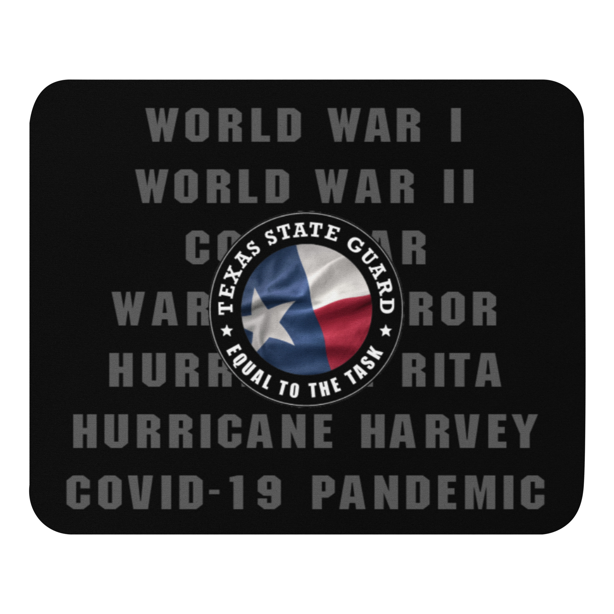 Texas State Guard ‘Proudly Served’ Mouse pad