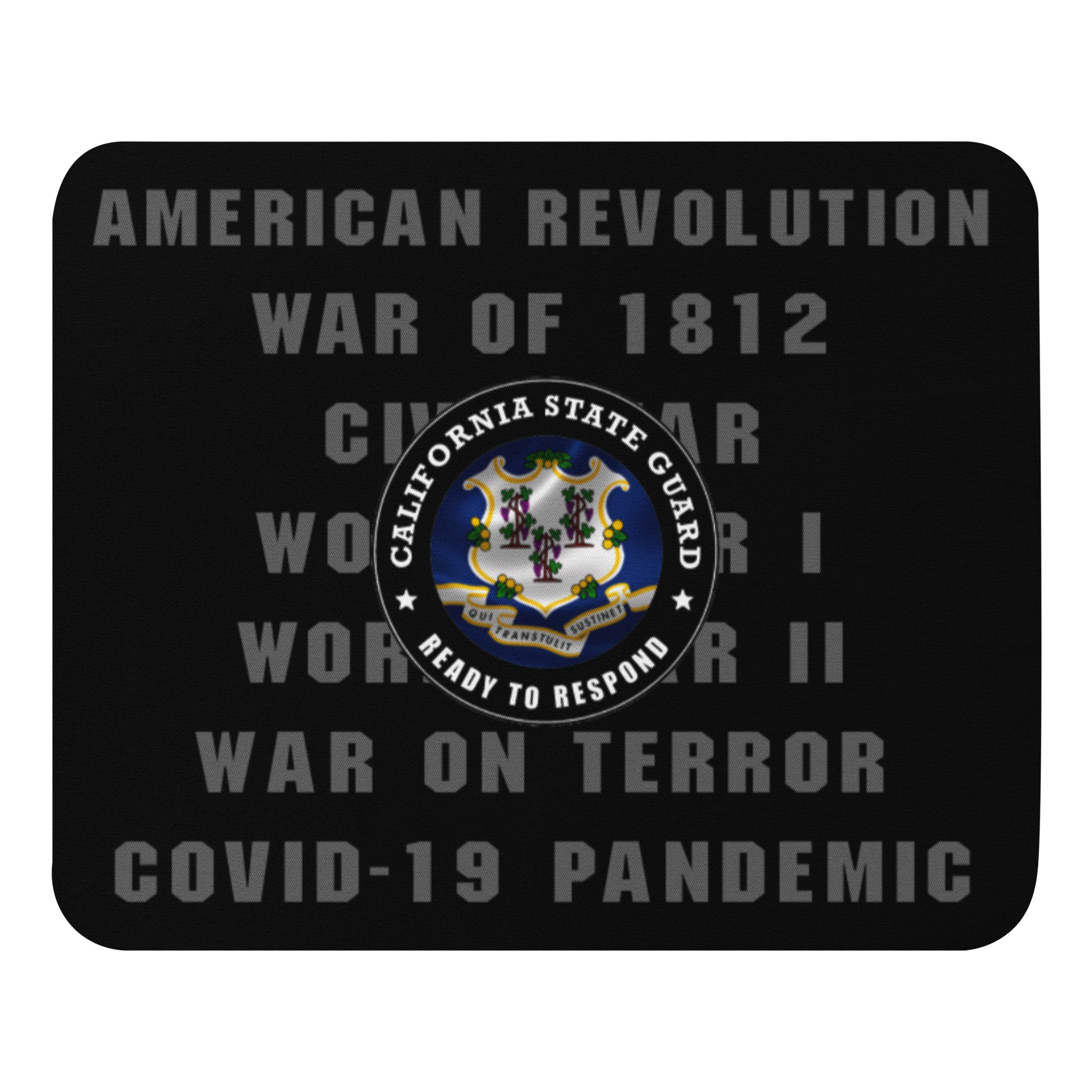 Connecticut Foot Guard ‘Proudly Served’ Mouse pad