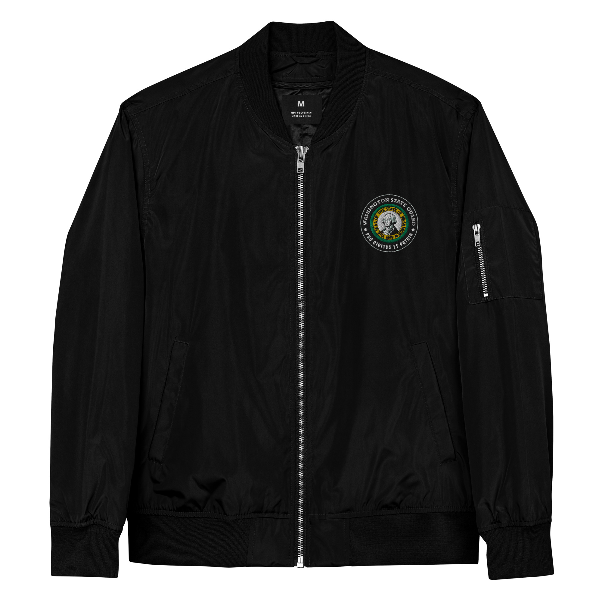 Washington State Guard 'Pro Civitas Et Patria' Bomber Jacket