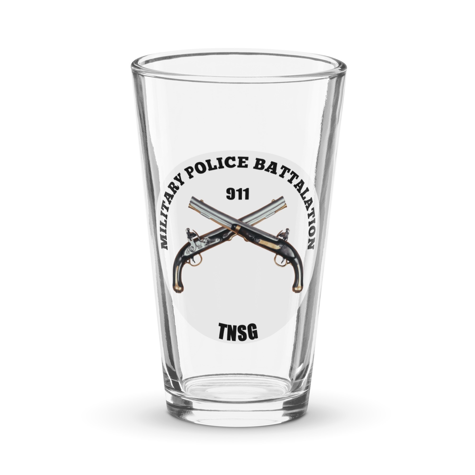 TNSG 911 Military Police Battalion Pint Glass