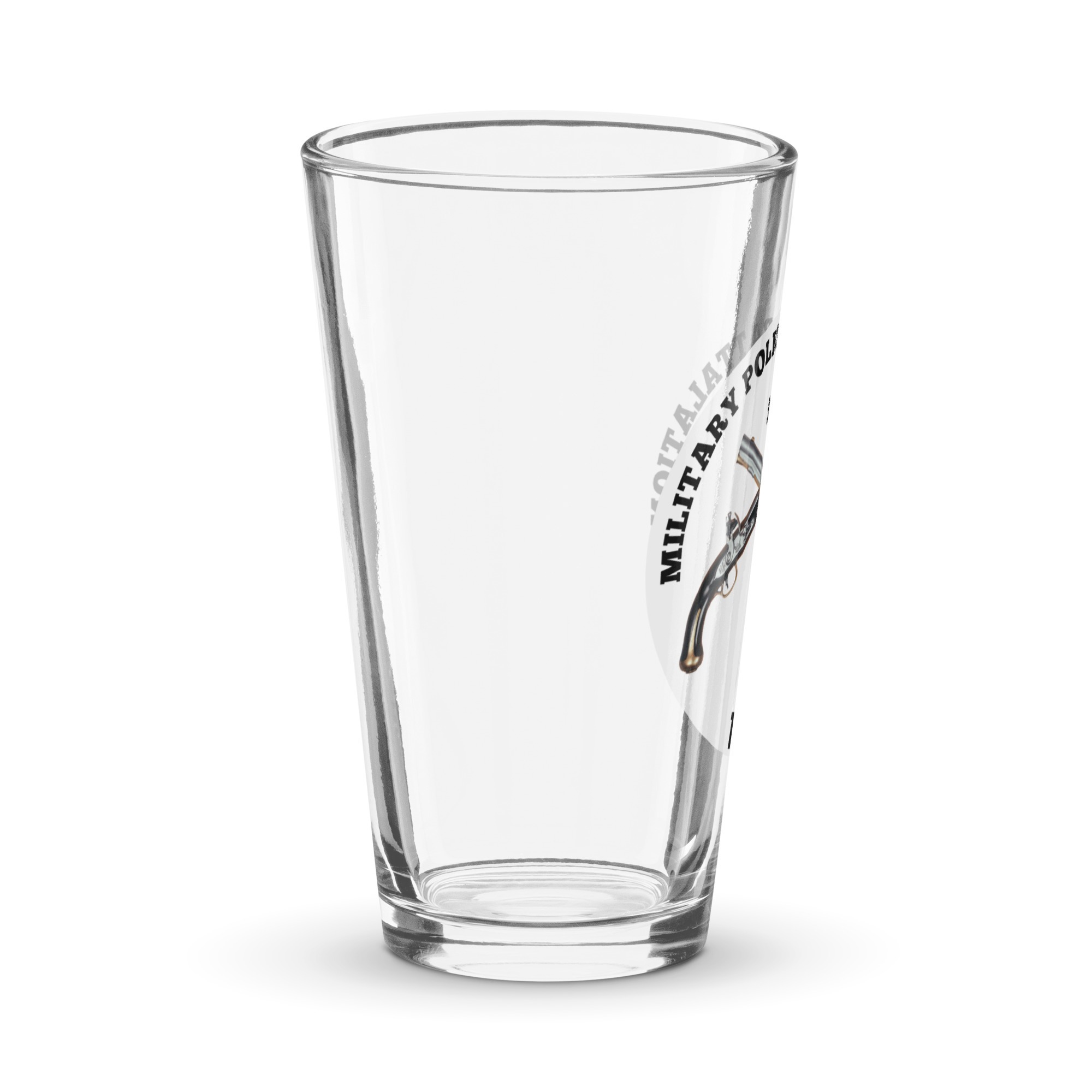 TNSG 911 Military Police Battalion Pint Glass - Image 3