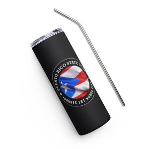 Puerto Rico State Guard Stainless steel tumbler
