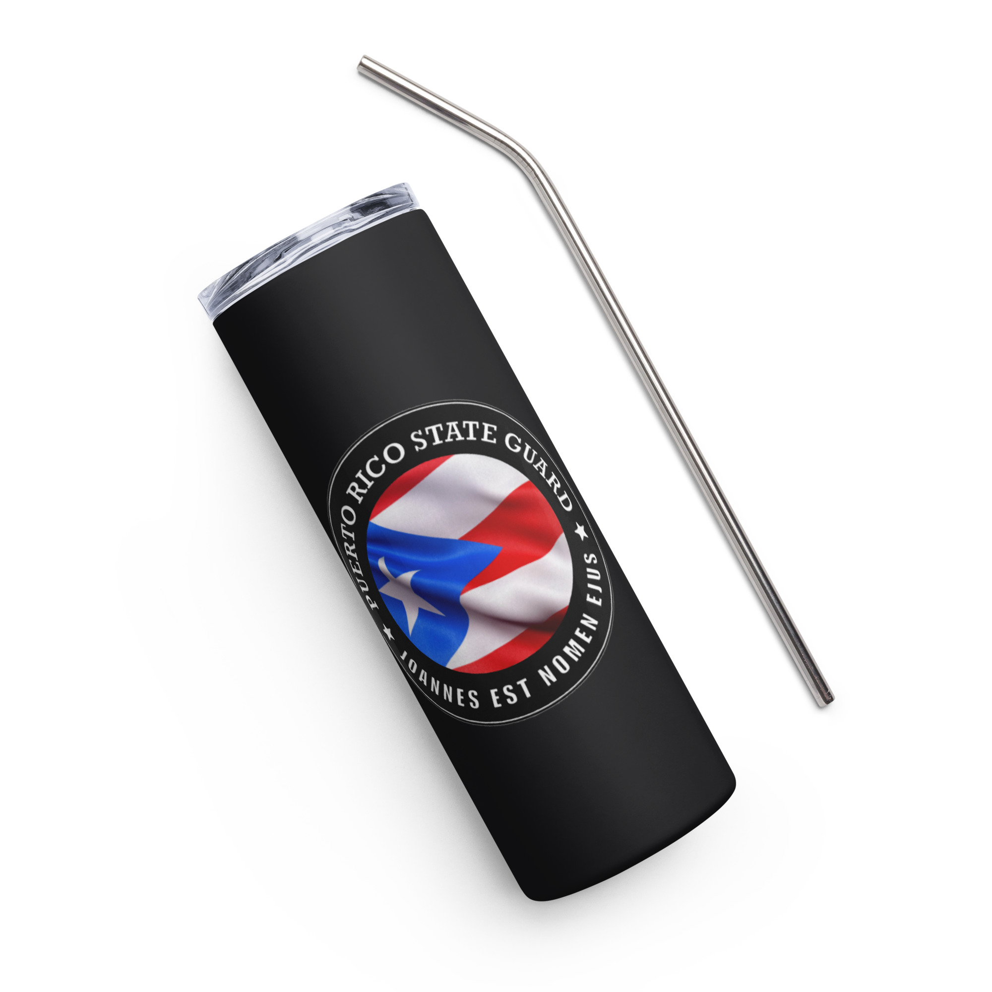 Puerto Rico State Guard Stainless steel tumbler - Image 2