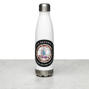 Virginia Defense Force Stainless Steel Water Bottle