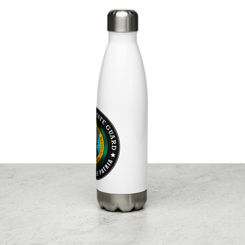 Washington State Guard Stainless Steel Water Bottle - Image 4