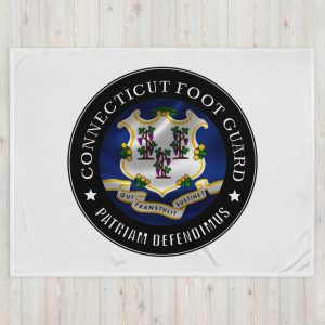 Connecticut Foot Guard ‘Patriam Defendimus’ Throw Blanket