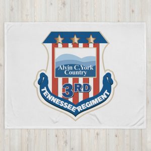 Tennesse State Guard 3rd Regiment Throw Blanket