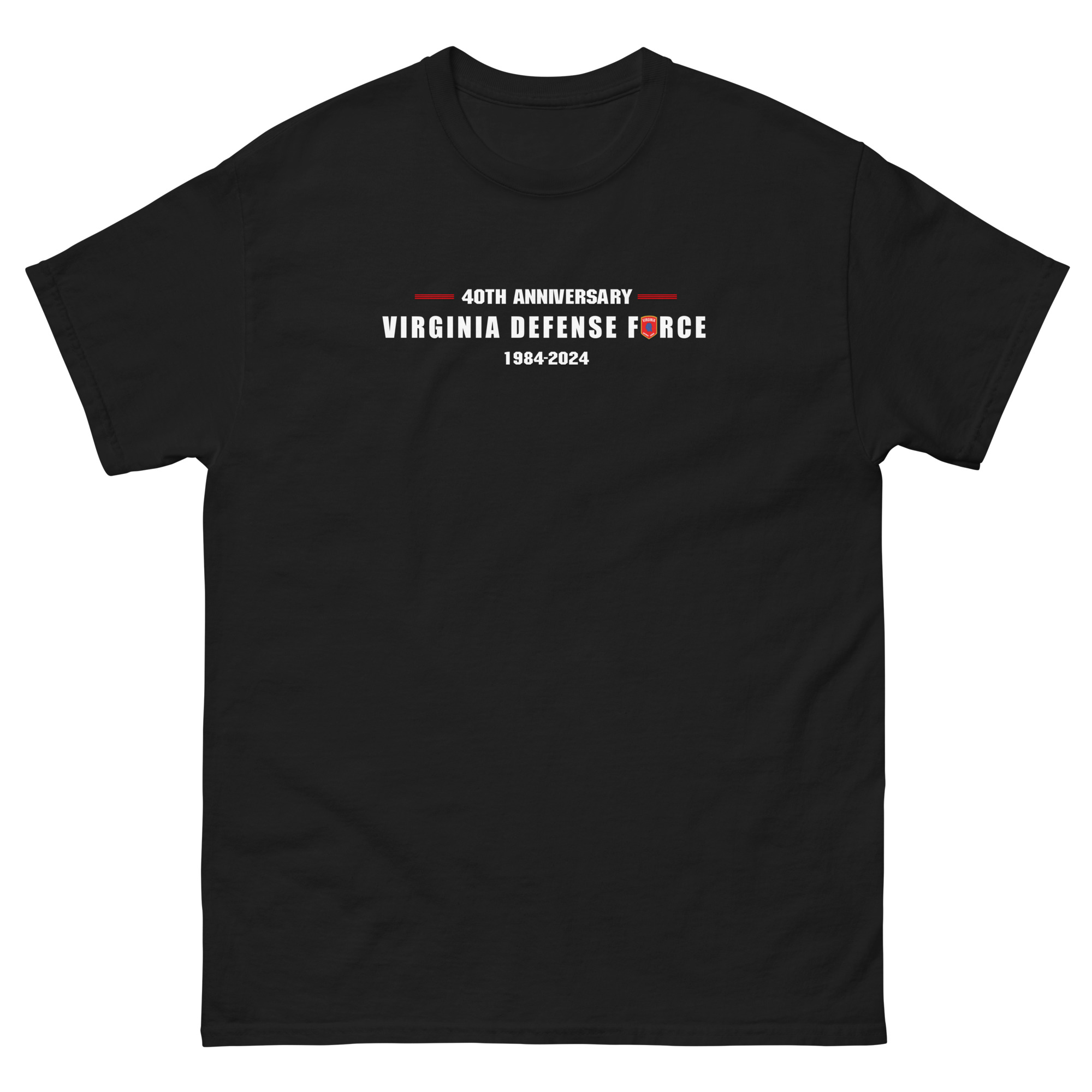 Virginia Defense Force 40th Anniversary T-Shirt